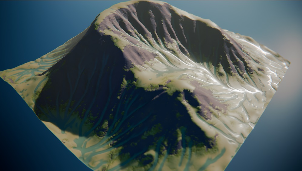 A simple terrain